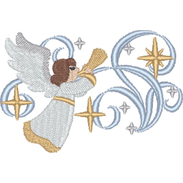 Trumpeting Angel J3643 Thumbnail