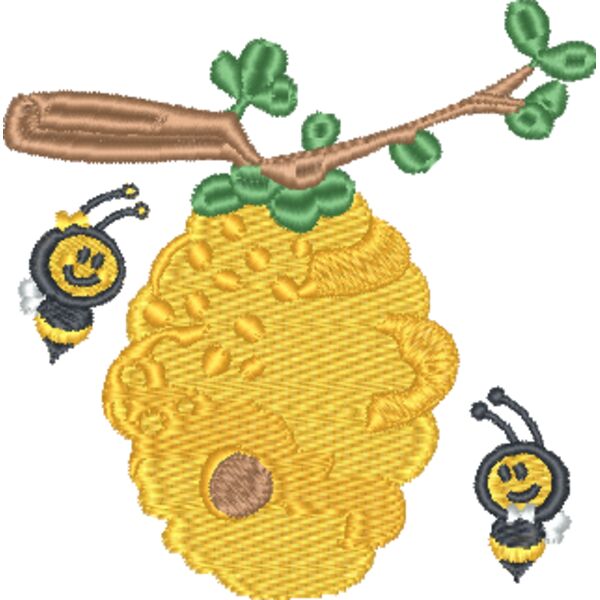 Bees & Beehive Thumbnail
