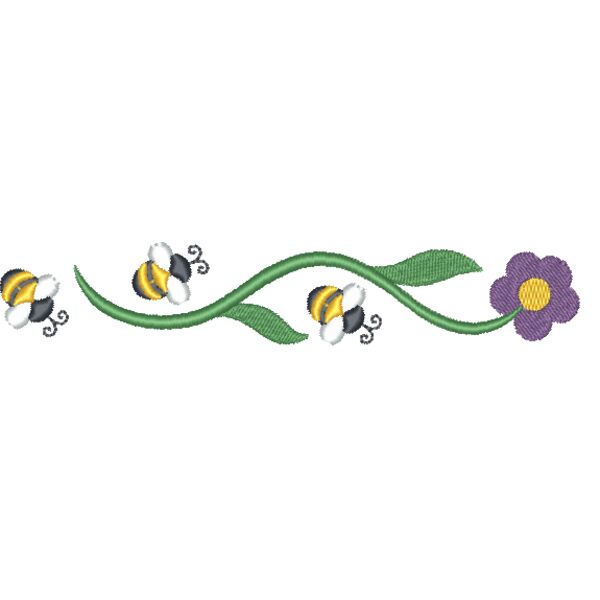 Bees & Flower Thumbnail