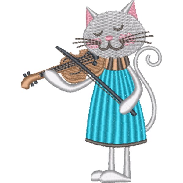 Cat Violinist Thumbnail