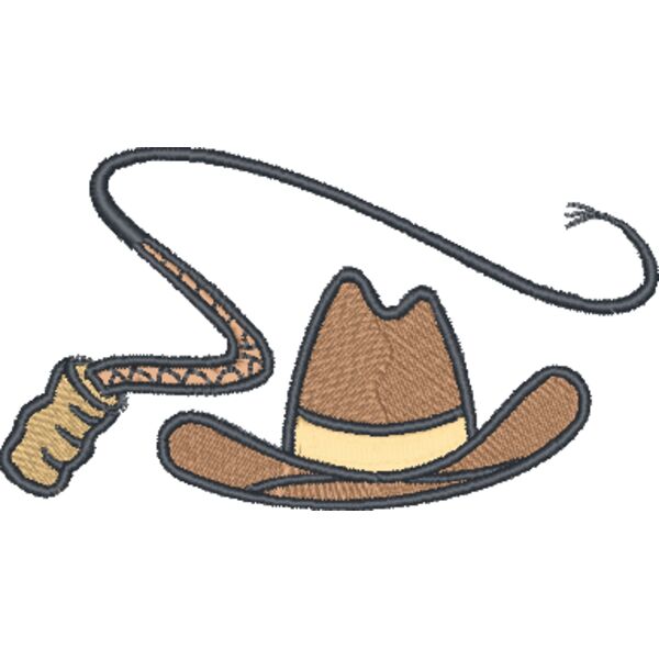 Cowboy Hat & Whip Thumbnail