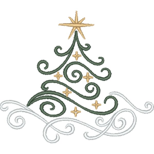 Christmas Tree Whimsical Thumbnail