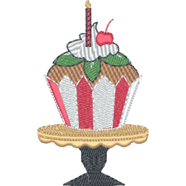 Cupcake on Pedestal Thumbnail