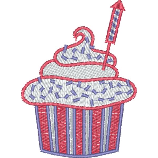 Flag Cupcake Thumbnail