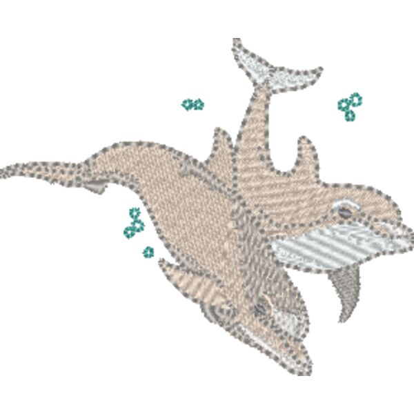 Dolphin Pair Thumbnail