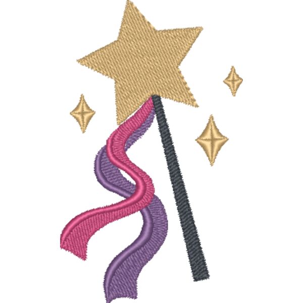 Fairy Princess Magic Wand D6809 Thumbnail