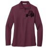 Ladies Silk Touch Long Sleeve Polo Thumbnail