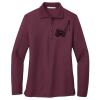 Ladies Silk Touch Long Sleeve Polo Thumbnail