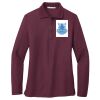 Ladies Silk Touch Long Sleeve Polo Thumbnail
