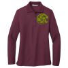 Ladies Silk Touch Long Sleeve Polo Thumbnail