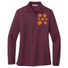 Ladies Silk Touch Long Sleeve Polo Thumbnail