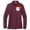 Ladies Silk Touch Long Sleeve Polo Thumbnail