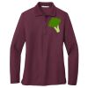 Ladies Silk Touch Long Sleeve Polo Thumbnail