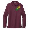 Ladies Silk Touch Long Sleeve Polo Thumbnail